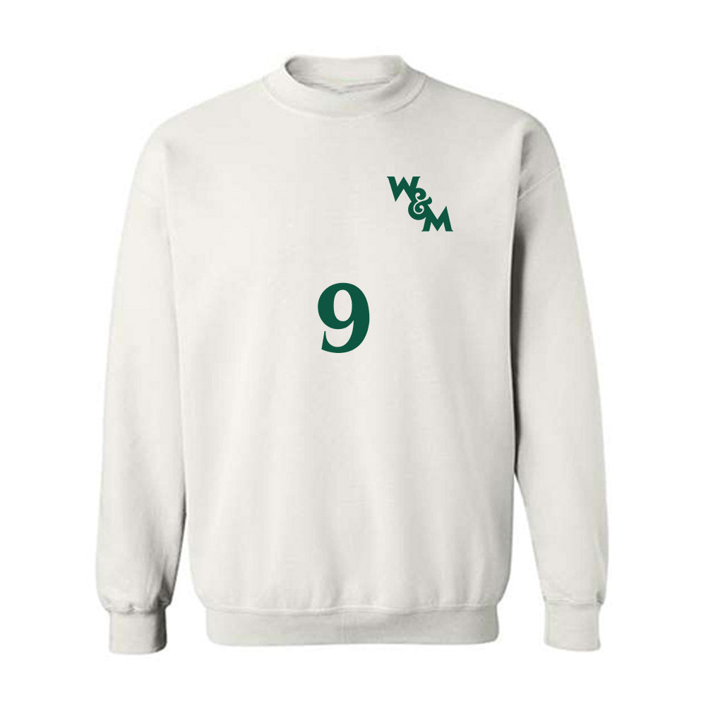 William & Mary - NCAA Men's Soccer : Brogan Hardy - Replica Shersey Crewneck Sweatshirt-0