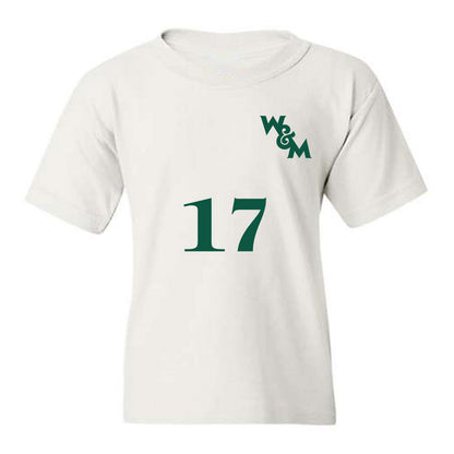 William & Mary - NCAA Men's Soccer : Damen Burney - Replica Shersey Youth T-Shirt-0