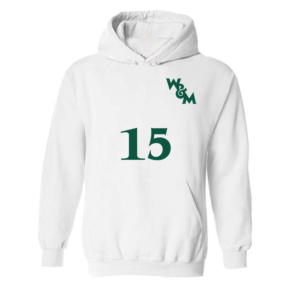 William & Mary - NCAA Men's Soccer : Sullivan Lane - Replica Shersey Hooded Sweatshirt-0