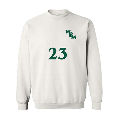 William & Mary - NCAA Men's Soccer : Michael DiOrio - Replica Shersey Crewneck Sweatshirt-0
