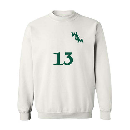 William & Mary - NCAA Men's Soccer : Alexander Garrison - Replica Shersey Crewneck Sweatshirt-0