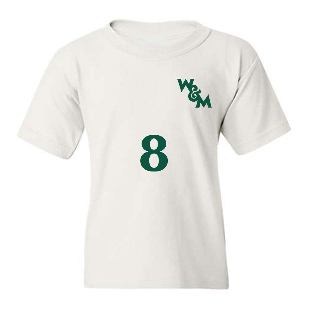 William & Mary - NCAA Men's Soccer : Beckham Harris - Replica Shersey Youth T-Shirt-0