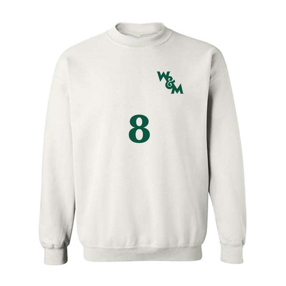 William & Mary - NCAA Men's Soccer : Beckham Harris - Replica Shersey Crewneck Sweatshirt-0