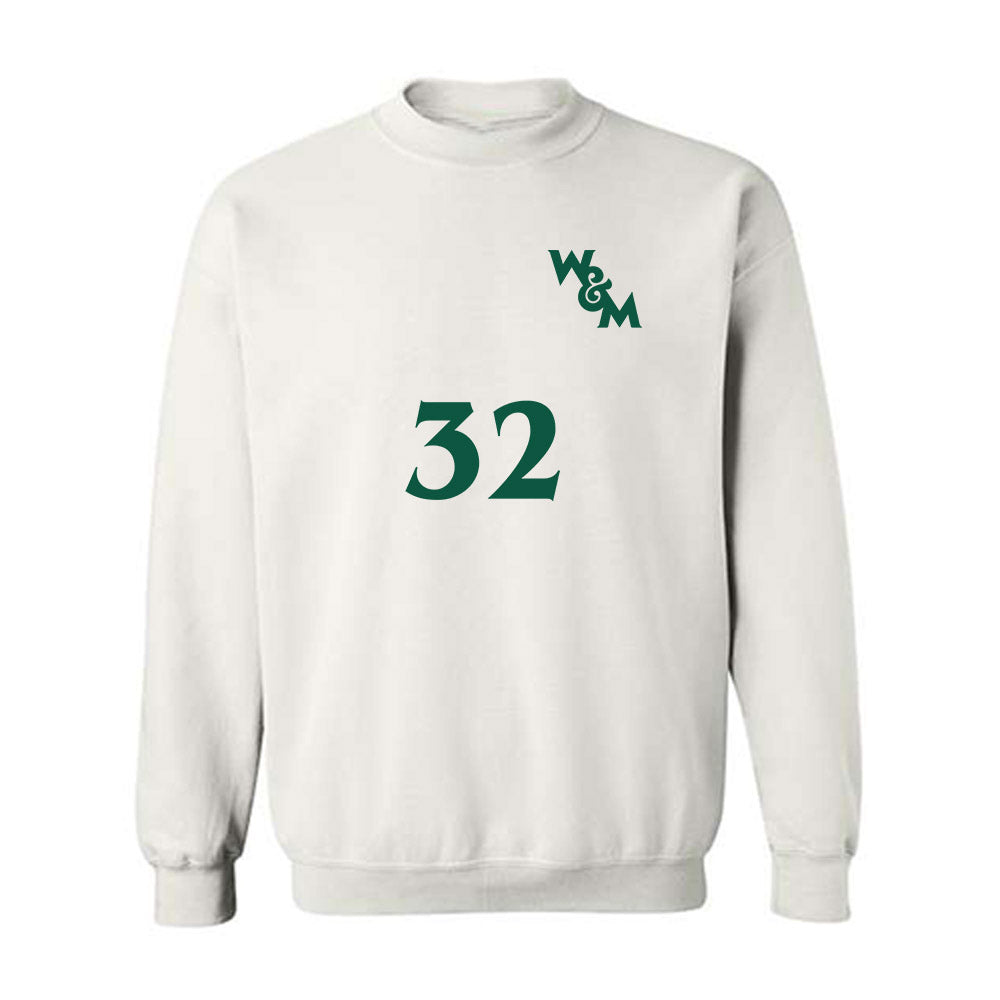 William & Mary - NCAA Men's Soccer : Chandler Bing - Replica Shersey Crewneck Sweatshirt-0