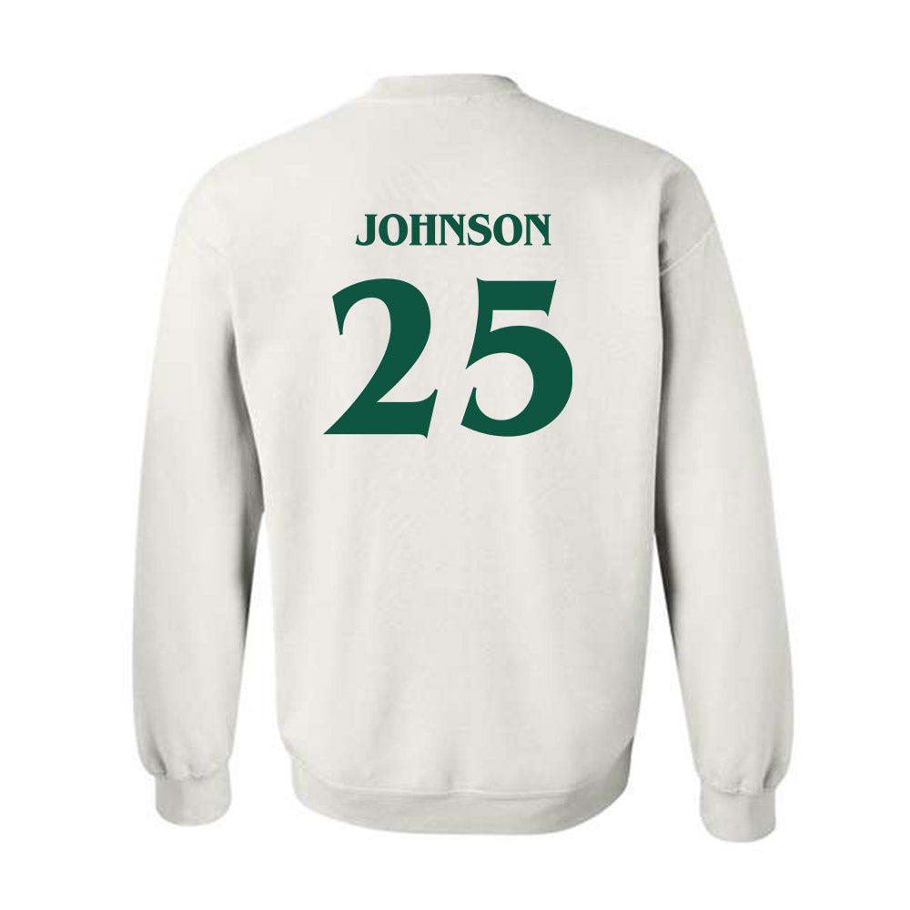 William & Mary - NCAA Women's Soccer : Claire Johnson - Replica Shersey Crewneck Sweatshirt-1