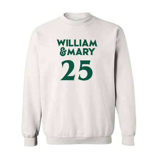 William & Mary - NCAA Women's Soccer : Claire Johnson - Replica Shersey Crewneck Sweatshirt-0