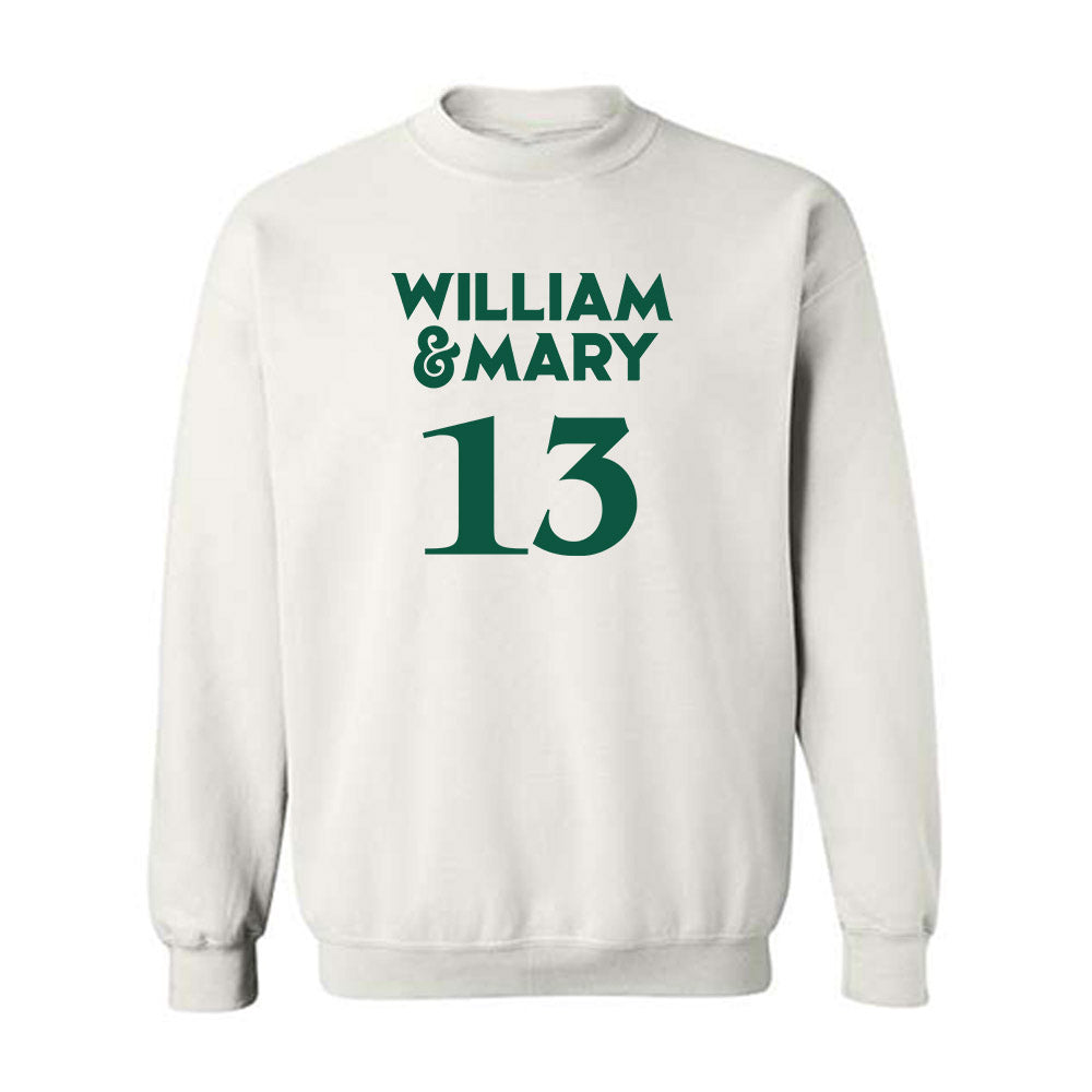 William & Mary - NCAA Women's Soccer : Ava Hanson - Replica Shersey Crewneck Sweatshirt-0