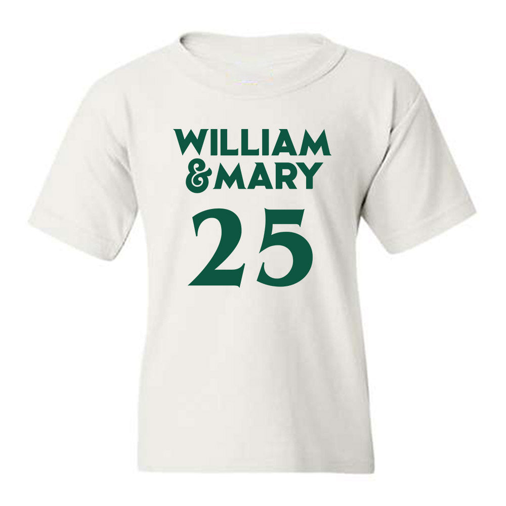 William & Mary - NCAA Women's Soccer : Claire Johnson - Replica Shersey Youth T-Shirt-0