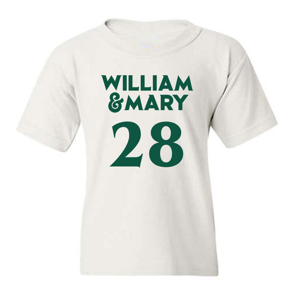 William & Mary - NCAA Women's Soccer : Amalie Steen - Replica Shersey Youth T-Shirt-0