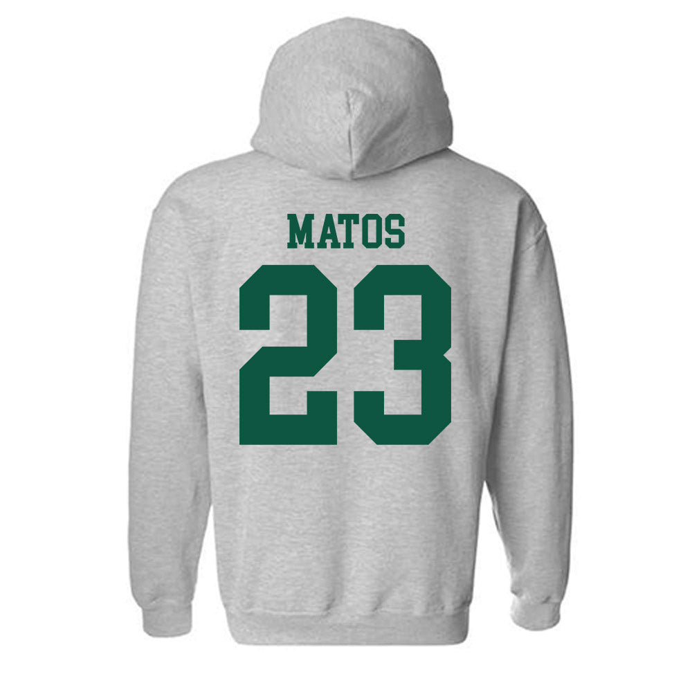 William & Mary - NCAA Football : Antonio Matos - Classic Shersey Hooded Sweatshirt-1