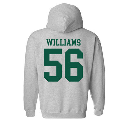 William & Mary - NCAA Football : Joseph Williams - Classic Shersey Hooded Sweatshirt-1