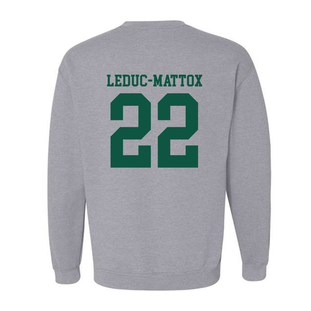 William & Mary - NCAA Football : Branson Leduc-Mattox - Classic Shersey Crewneck Sweatshirt-1