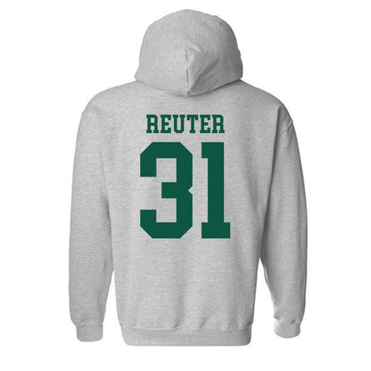 William & Mary - NCAA Football : Jack Reuter - Classic Shersey Hooded Sweatshirt-1