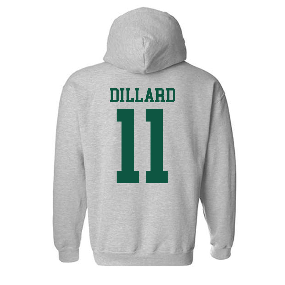 William & Mary - NCAA Football : Xavier Dillard - Classic Shersey Hooded Sweatshirt-1