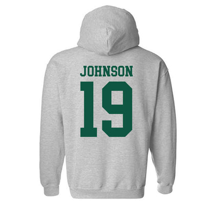 William & Mary - NCAA Football : Harrison Johnson - Classic Shersey Hooded Sweatshirt-1