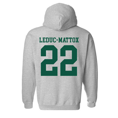 William & Mary - NCAA Football : Branson Leduc-Mattox - Classic Shersey Hooded Sweatshirt-1