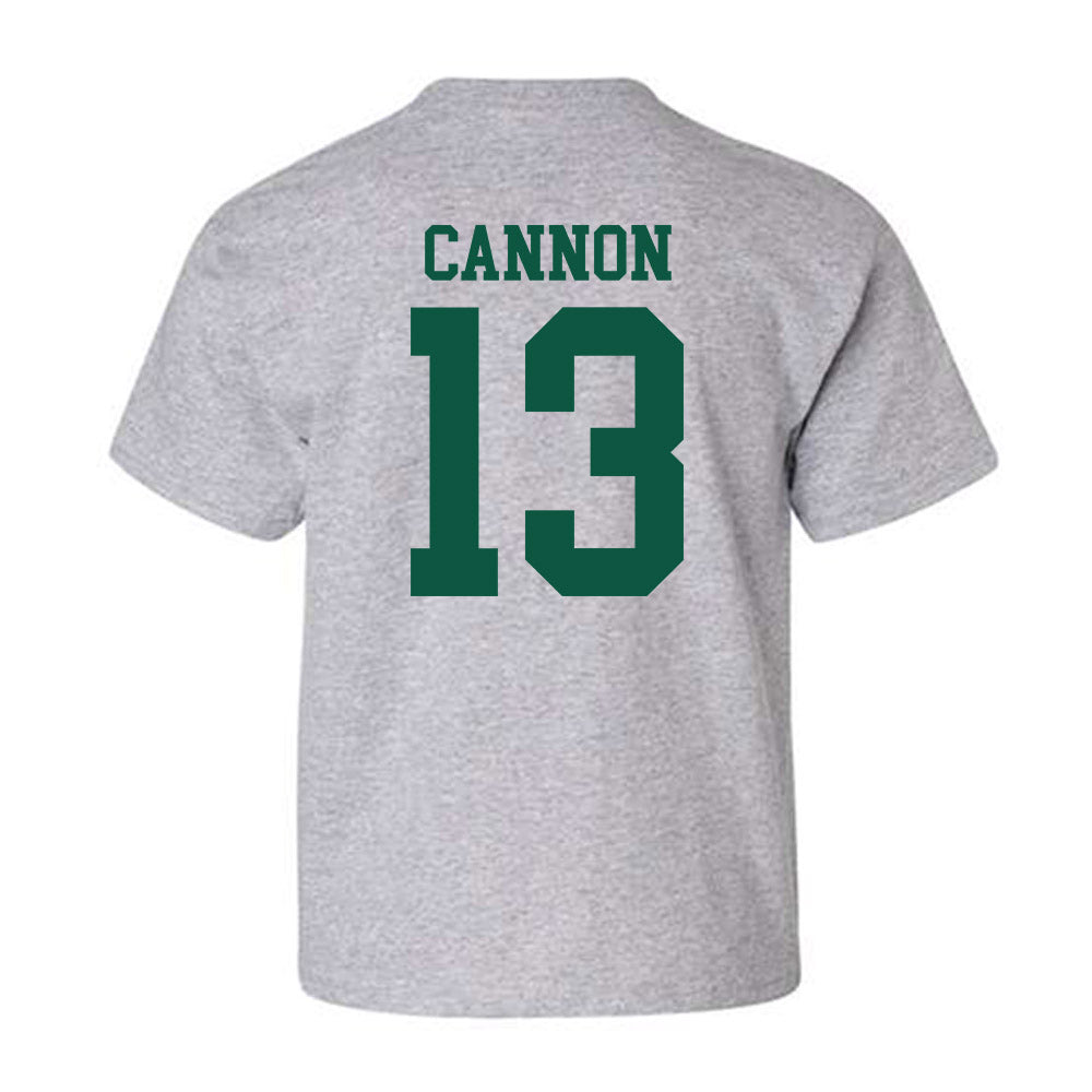 William & Mary - NCAA Football : Trevon Cannon - Classic Shersey Youth T-Shirt-1