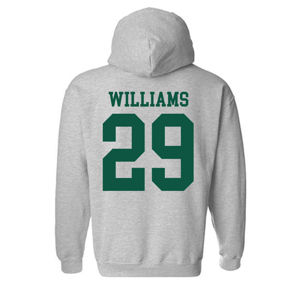 William & Mary - NCAA Football : Elijah Williams - Classic Shersey Hooded Sweatshirt-1