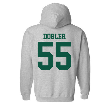 William & Mary - NCAA Football : Clayton Dobler - Classic Shersey Hooded Sweatshirt-1