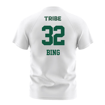 William & Mary - NCAA Men's Soccer : Chandler Bing - White Soccer Jersey-1