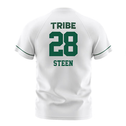 William & Mary - NCAA Women's Soccer : Amalie Steen - White Soccer Jersey-1