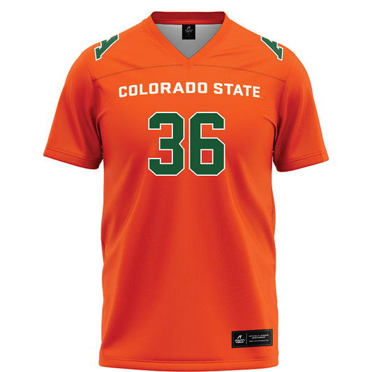 Colorado State - NCAA Football : Dakota Rich - Orange Football Jersey-0