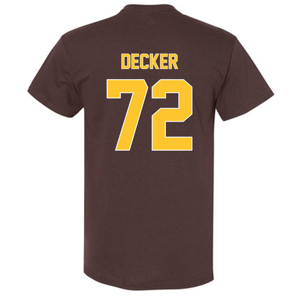 Wyoming - NCAA Football : Pierce Decker - Classic Shersey T-Shirt-1