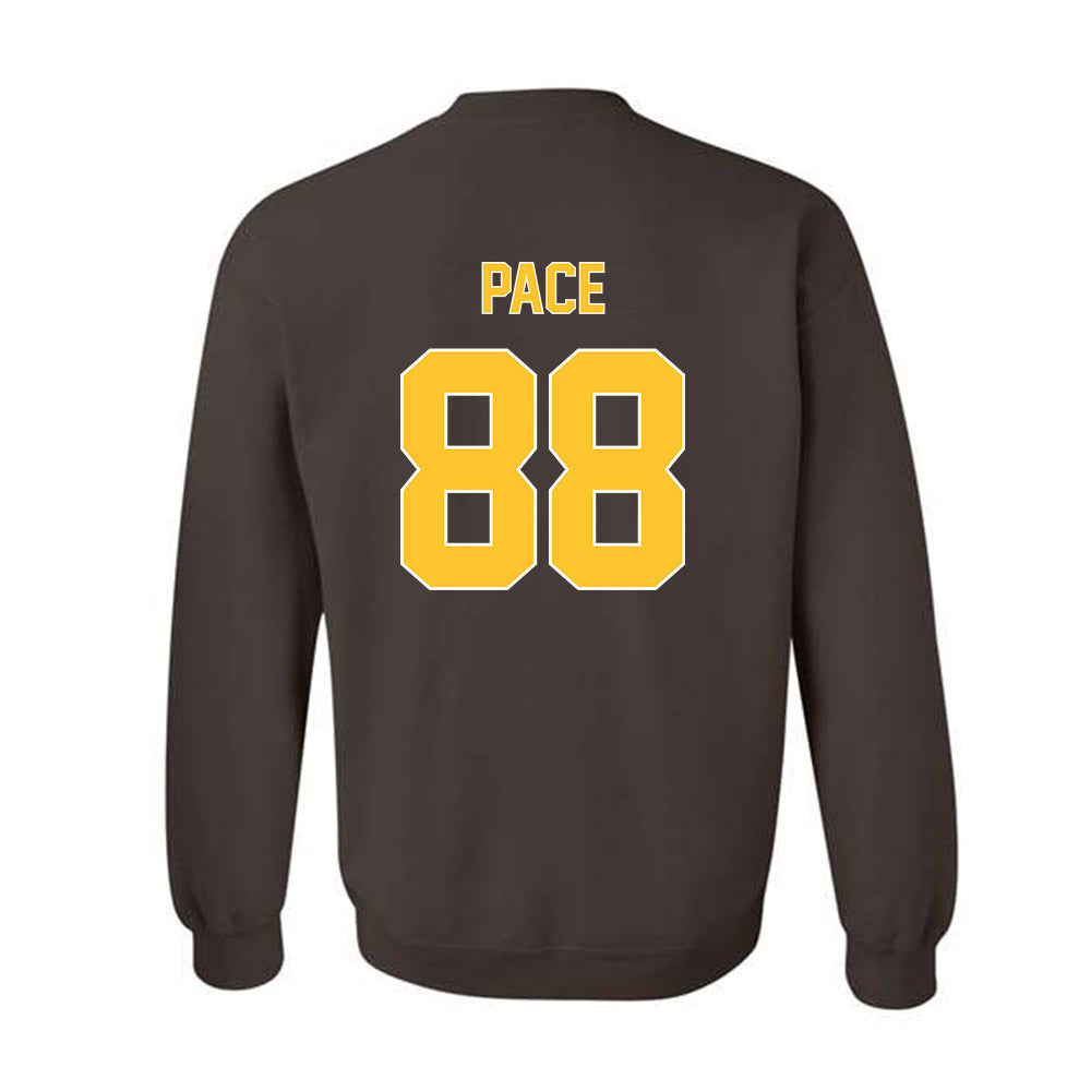Wyoming - NCAA Football : Landon Pace - Classic Shersey Crewneck Sweatshirt-1