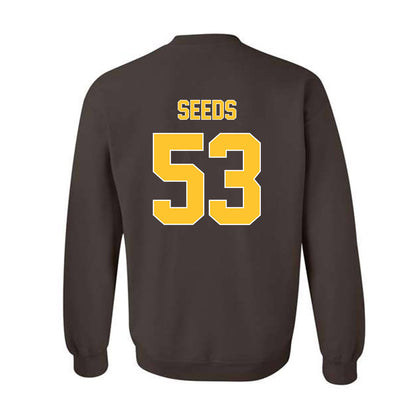 Wyoming - NCAA Football : Tegen Seeds - Classic Shersey Crewneck Sweatshirt-1