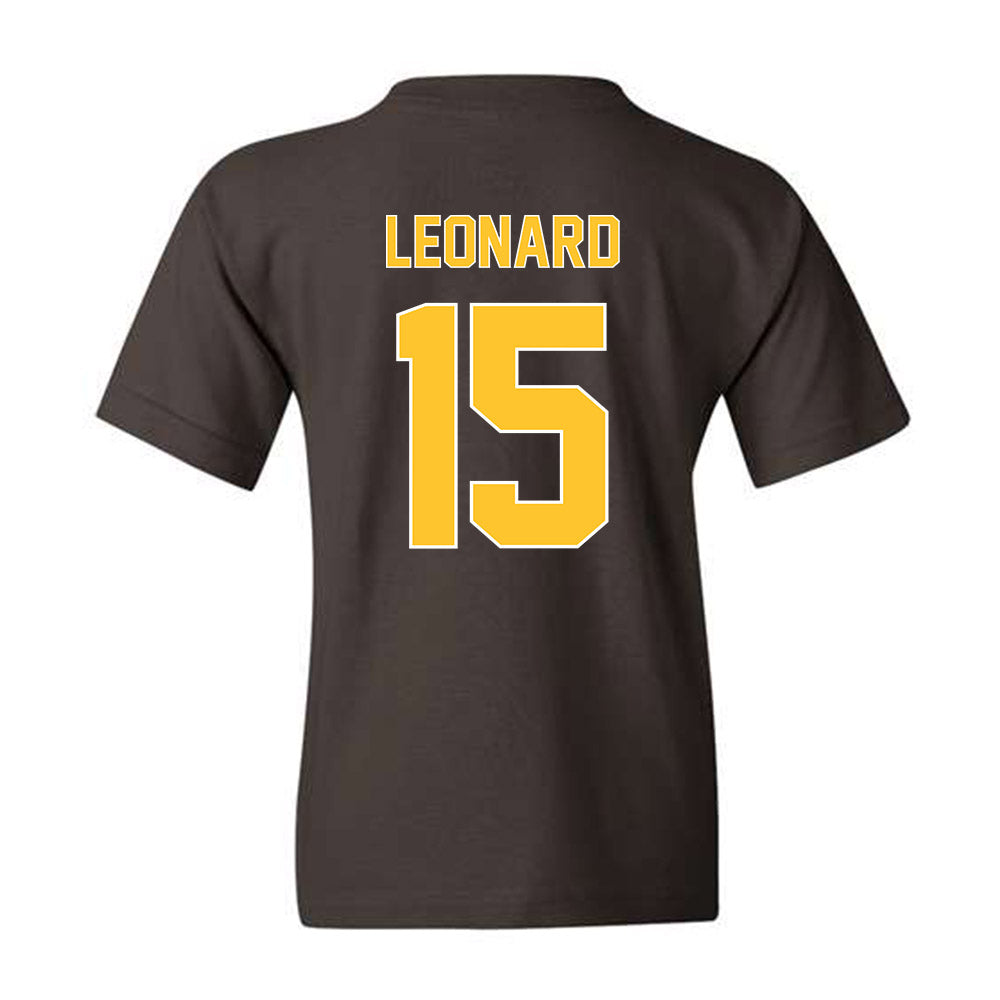 Wyoming - NCAA Football : David Leonard - Youth T-Shirt