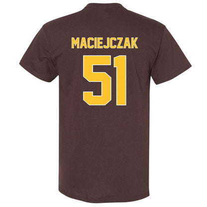 Wyoming - NCAA Football : Jason Maciejczak - Classic Shersey T-Shirt-1