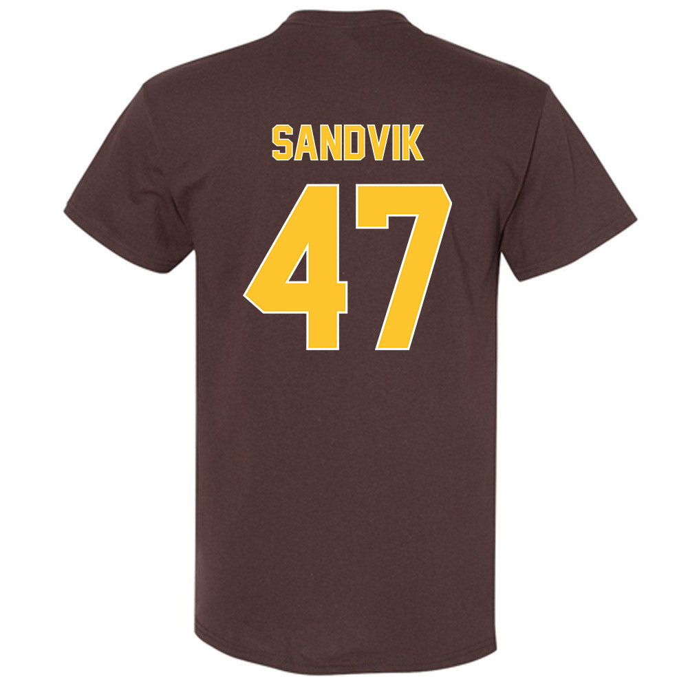 Wyoming - NCAA Football : Erik Sandvik - T-Shirt