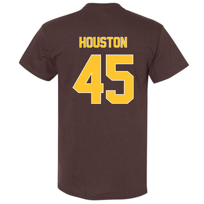 Wyoming - NCAA Football : Charlie Houston - Classic Shersey T-Shirt-1
