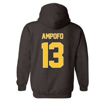Wyoming - NCAA Football : Elvin Ampofo - Classic Shersey Hooded Sweatshirt-1