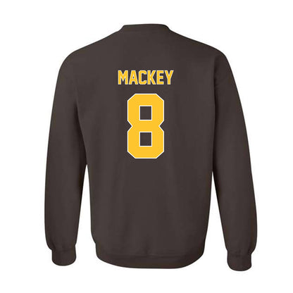 Wyoming - NCAA Football : Logan Mackey - Classic Shersey Crewneck Sweatshirt-1