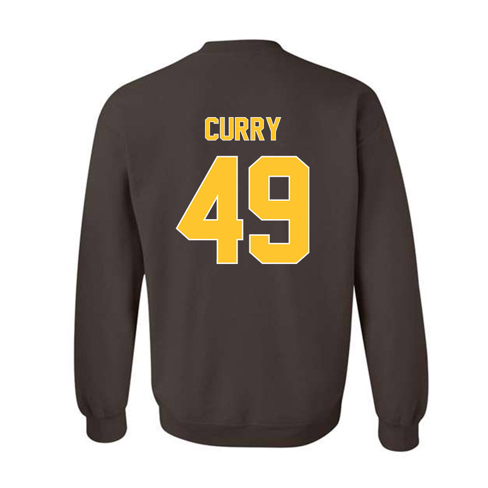 Wyoming - NCAA Football : Nathan Curry - Classic Shersey Crewneck Sweatshirt-1