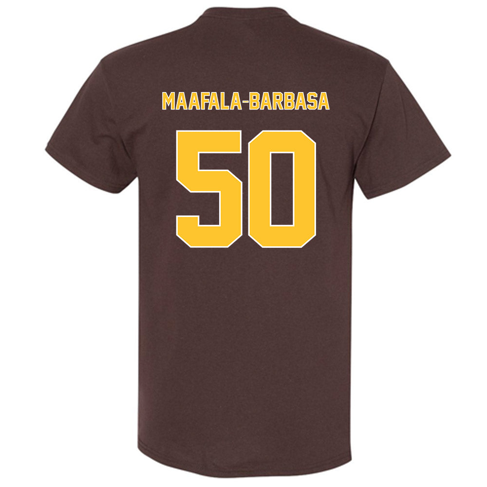 Wyoming - NCAA Football : Tanielu Maafala-Barbasa - Classic Shersey T-Shirt-1