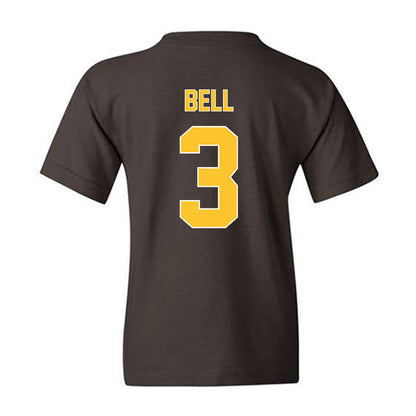 Wyoming - NCAA Football : Ian Bell - Classic Shersey Youth T-Shirt-1