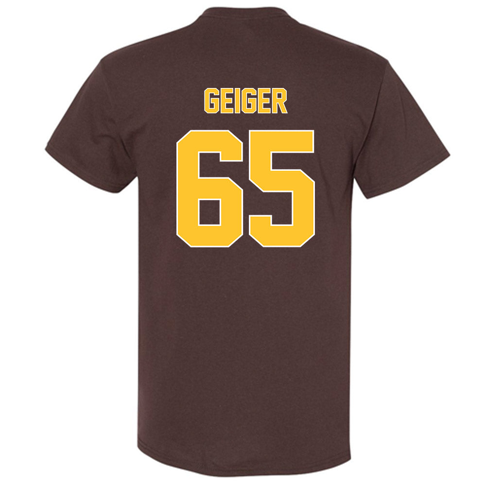 Wyoming - NCAA Football : Nathan Geiger - T-Shirt