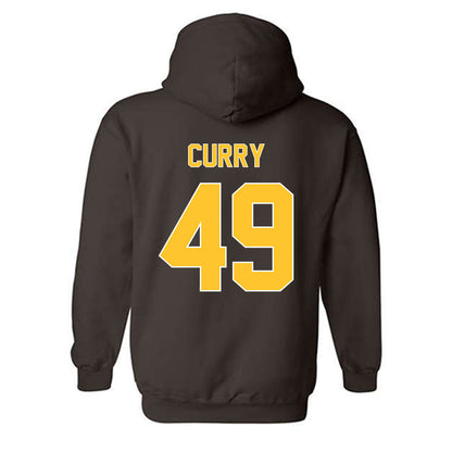 Wyoming - NCAA Football : Nathan Curry - Classic Shersey Hooded Sweatshirt-1