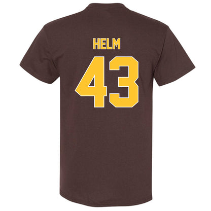 Wyoming - NCAA Football : Gavyn Helm - T-Shirt
