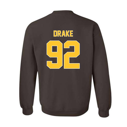 Wyoming - NCAA Football : Dante Drake - Crewneck Sweatshirt