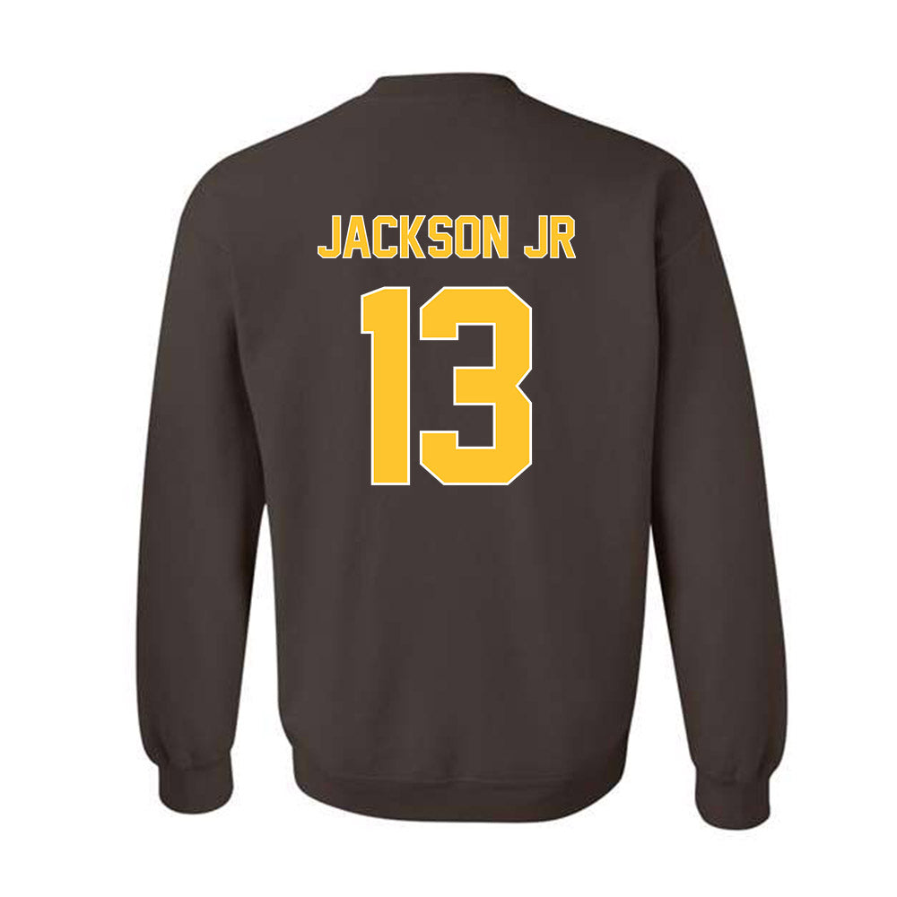 Wyoming - NCAA Football : Pierre Jackson Jr - Classic Shersey Crewneck Sweatshirt-1