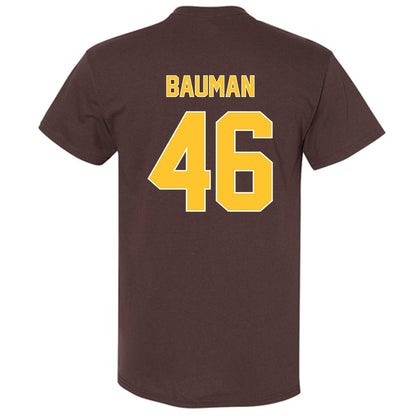 Wyoming - NCAA Football : Dash Bauman - T-Shirt