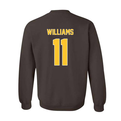 Wyoming - NCAA Football : Jayden Williams - Classic Shersey Crewneck Sweatshirt-1