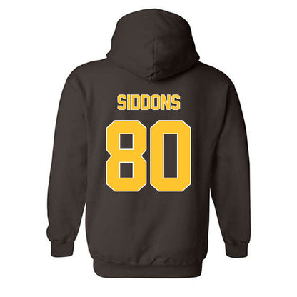 Wyoming - NCAA Football : Tyler Siddons - Classic Shersey Hooded Sweatshirt-1
