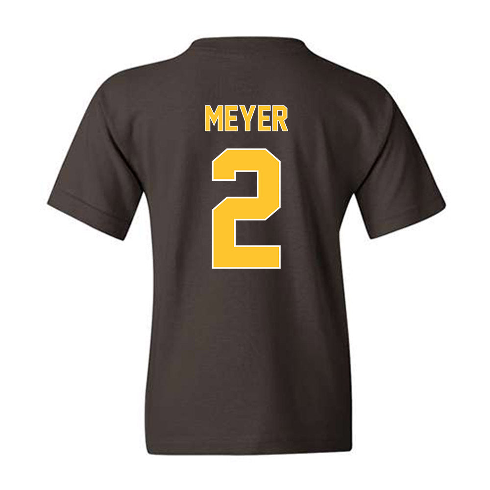 Wyoming - NCAA Men's Basketball : Nasir Meyer - Classic Shersey Youth T-Shirt-1