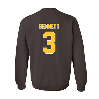 Wyoming - NCAA Men's Basketball : Khaden Bennett - Classic Shersey Crewneck Sweatshirt-1
