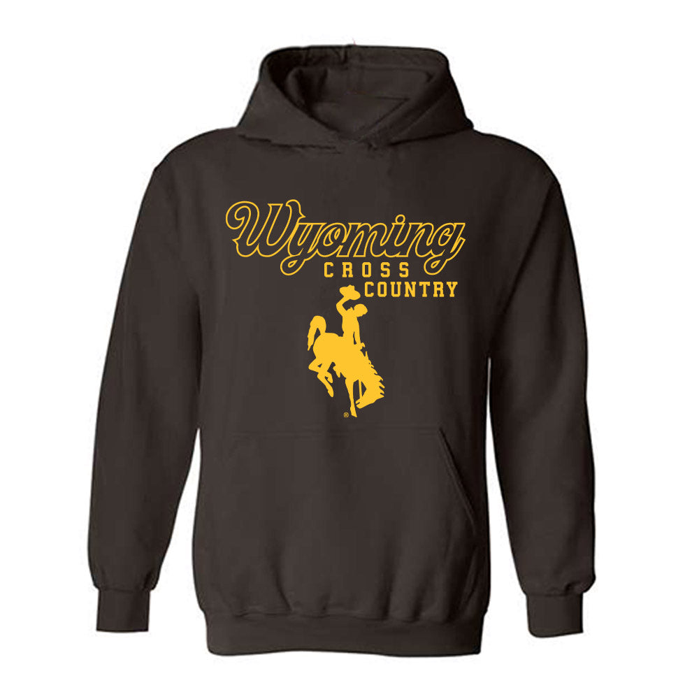 Wyoming - NCAA Men's Cross Country : Habtamu Wetzel - Classic Shersey Hooded Sweatshirt-0