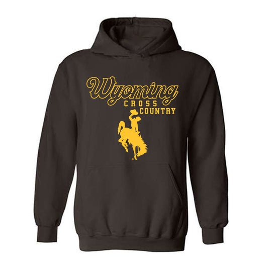 Wyoming - NCAA Men's Cross Country : Habtamu Wetzel - Classic Shersey Hooded Sweatshirt-0